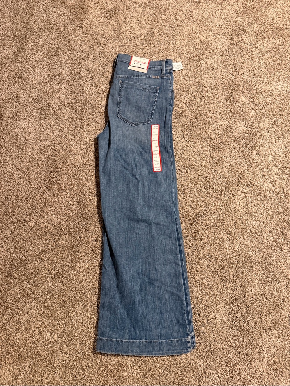 Women's cruel denim high rise/wide leg Jeans 32/13 short